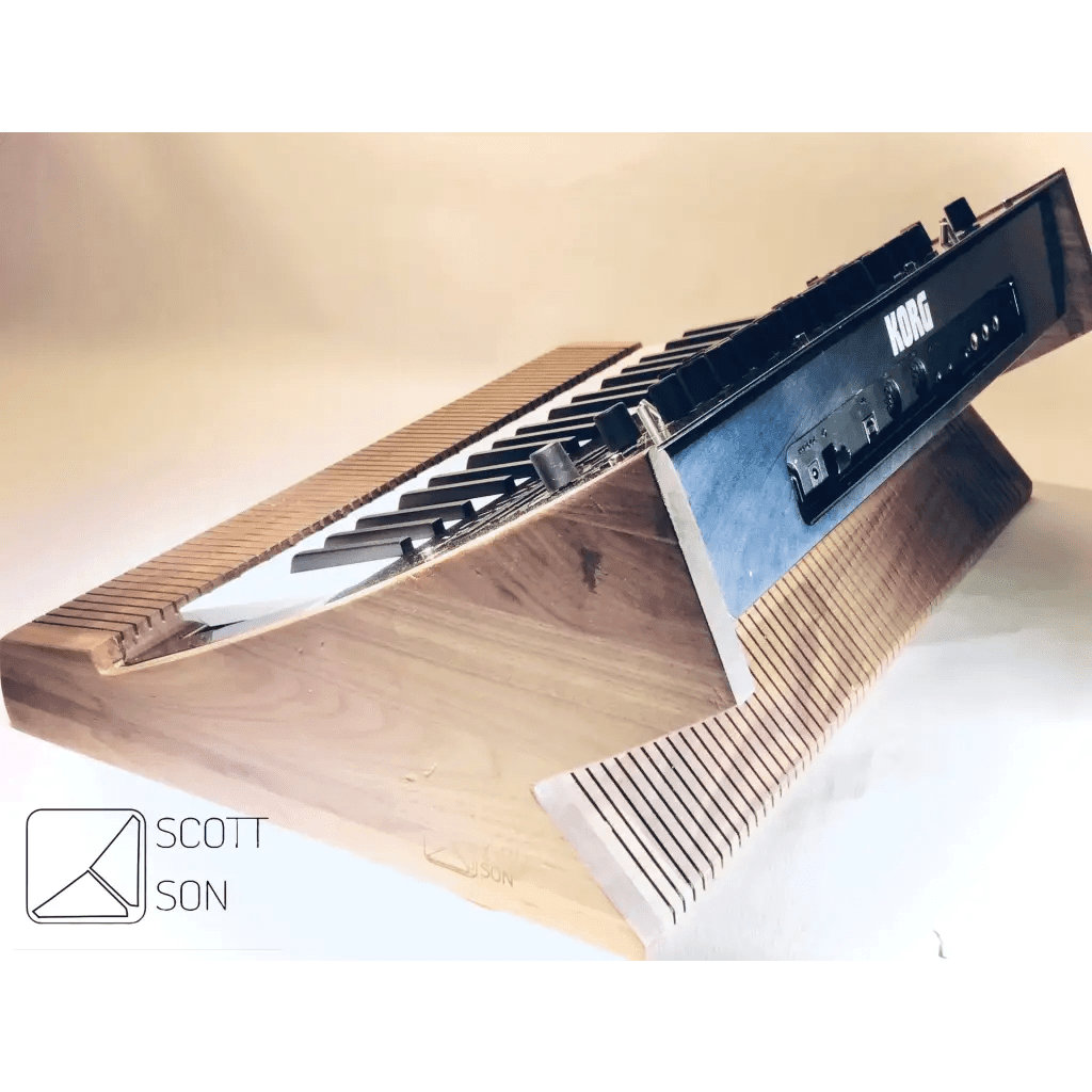 Korg Minilogue / XD/ Bass Desktop Stand - Scott and Son Racks