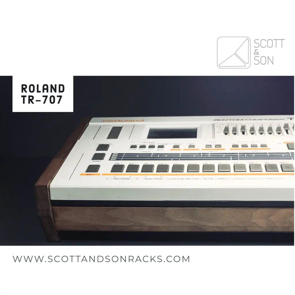 Roland TR-707 / TR-727 Desktop Stand - Scott and Son Racks